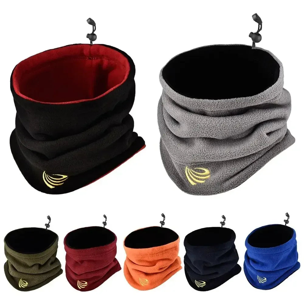 Warm Fleece Neck Scarf Gaiter – Ski Tube Face Cover for Men & Women, Cold-Proof Collar for Winter, Camping & Outdoor Cycling