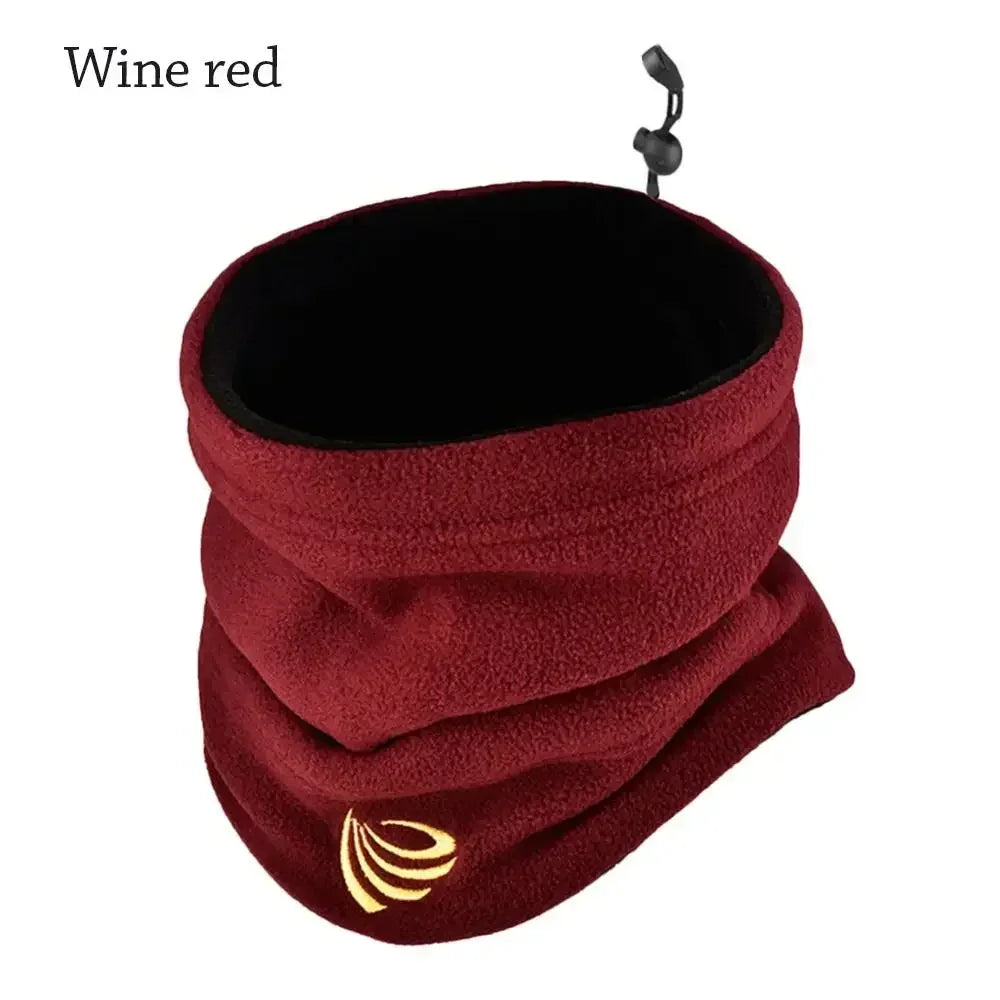 Warm Fleece Neck Scarf Gaiter – Ski Tube Face Cover for Men & Women, Cold-Proof Collar for Winter, Camping & Outdoor Cycling