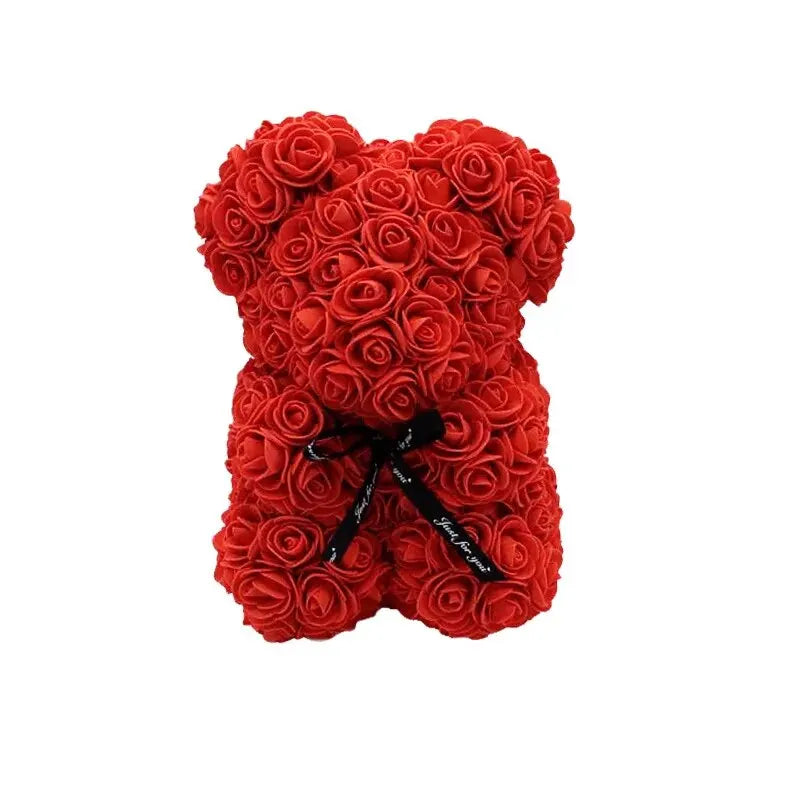 Artificial Rose Bear Gift