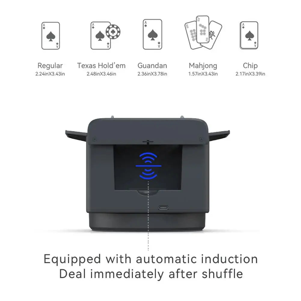 Automatic 360° Rotating Card Dealer